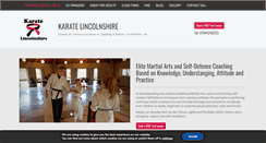 Desktop Screenshot of karatespalding.com