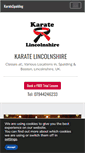 Mobile Screenshot of karatespalding.com